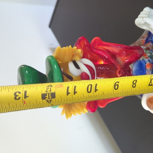 Vintage and Rare Murano Glass Clown with Bottle - Picture 4 of 5